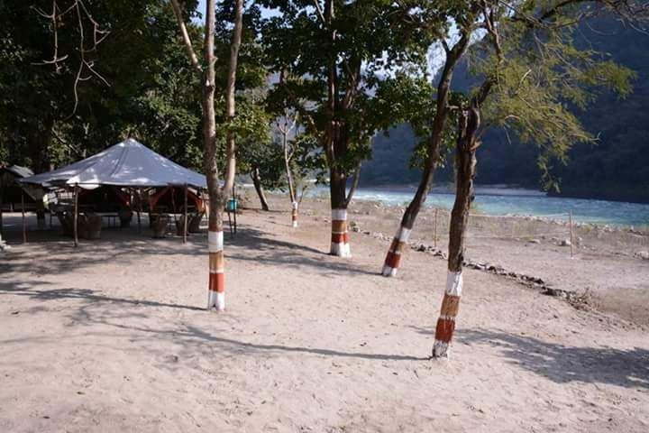 Beach Camp in Rishikesh